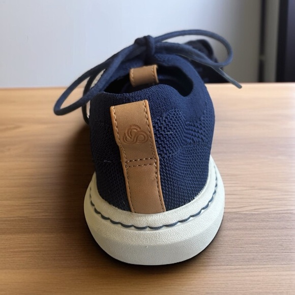 Clarks Men’s Step Urban Mix Navy Sneaker Size 8 Cloudsteppers OrthoLite Comfort - Picture 6 of 6